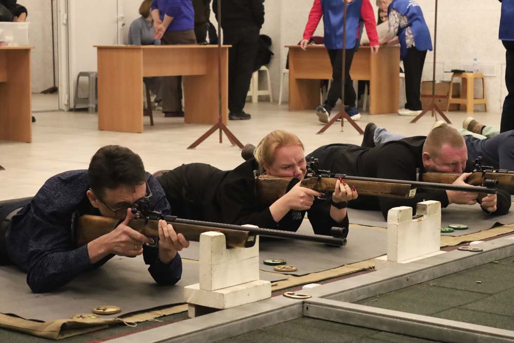 В НИУ «БелГУ» провели очередные соревнования по пулевой стрельбе