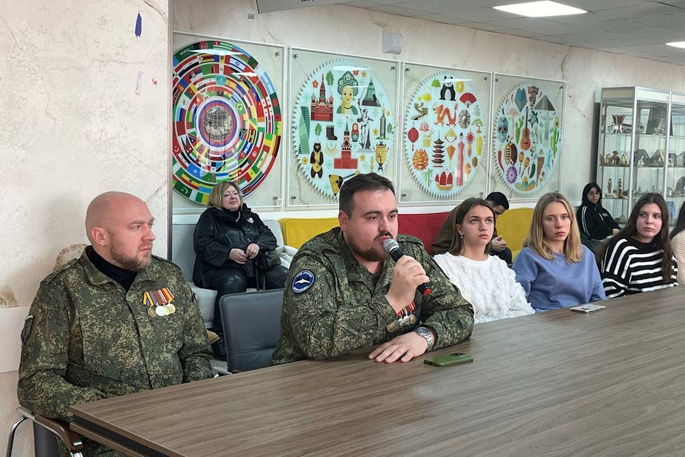 Телемост с Мелитополем в НИУ «БелГУ» приурочили ко Дню Героев Отечества