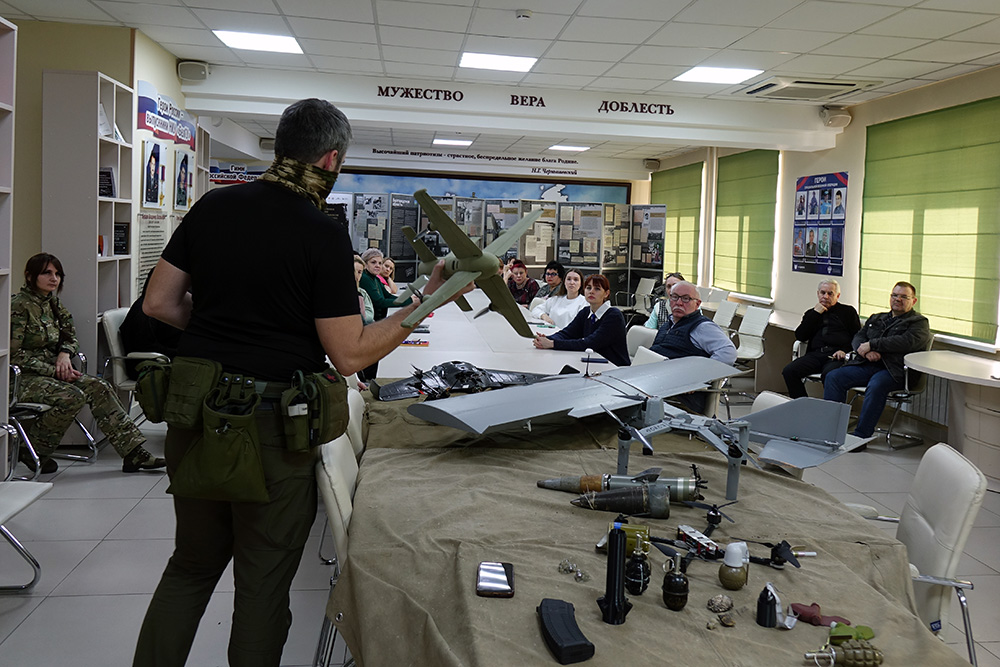 Представители терробороны напомнили студентам и сотрудникам НИУ «БелГУ» о мерах безопасности